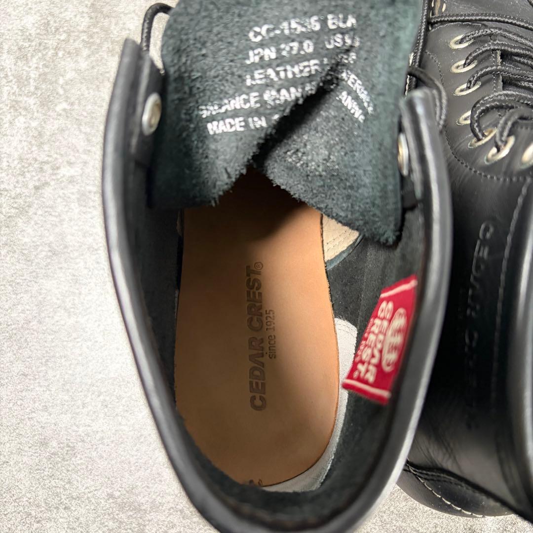 美品　セダークレスト　アイリッシュセッター　レザー　ワークブーツ　ブラック　27