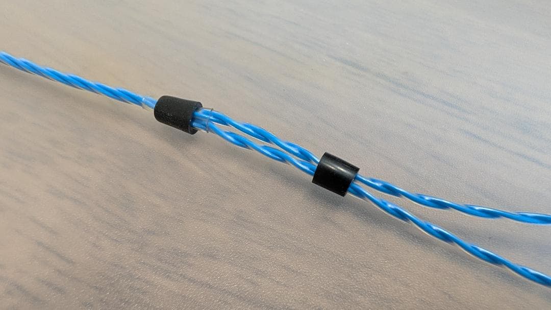 IEMケーブル ST-Zero(3) MMCX/3.5mm3極/青