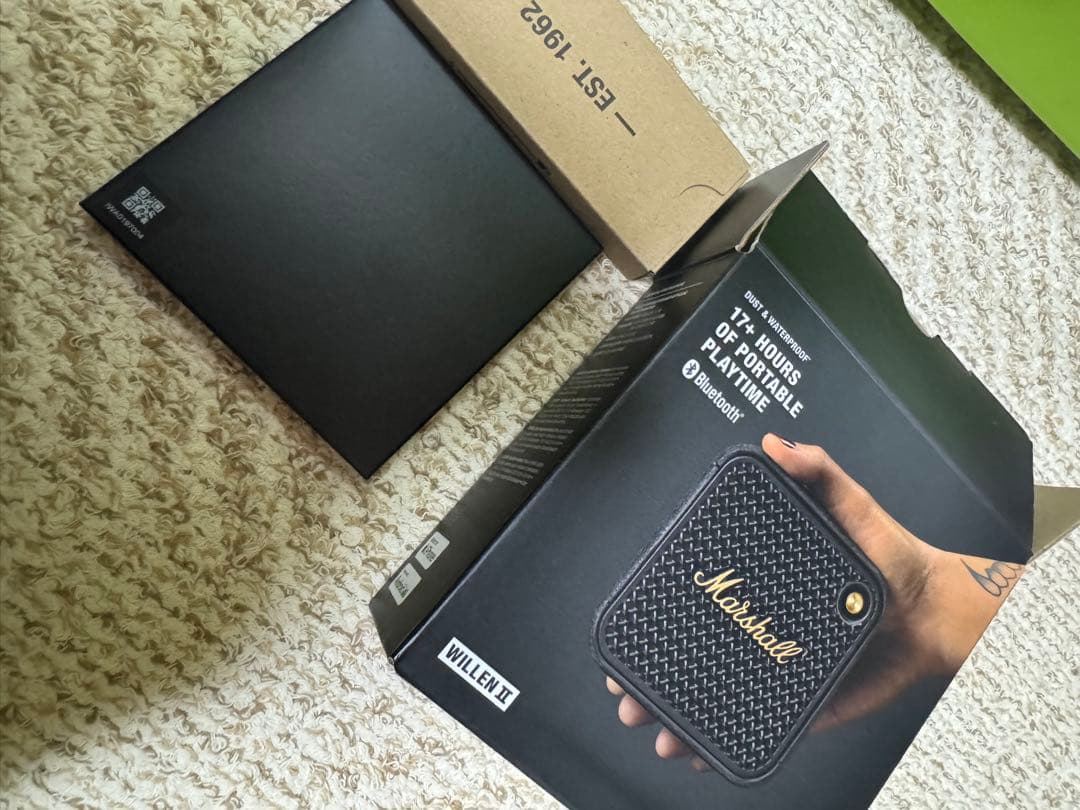 Marshall willen2ワイヤレススピーカー ブラック