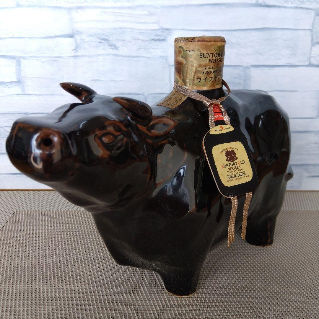 ★ 丑歳 '85年干支ボトル②  / 特級 サントリーオールド
