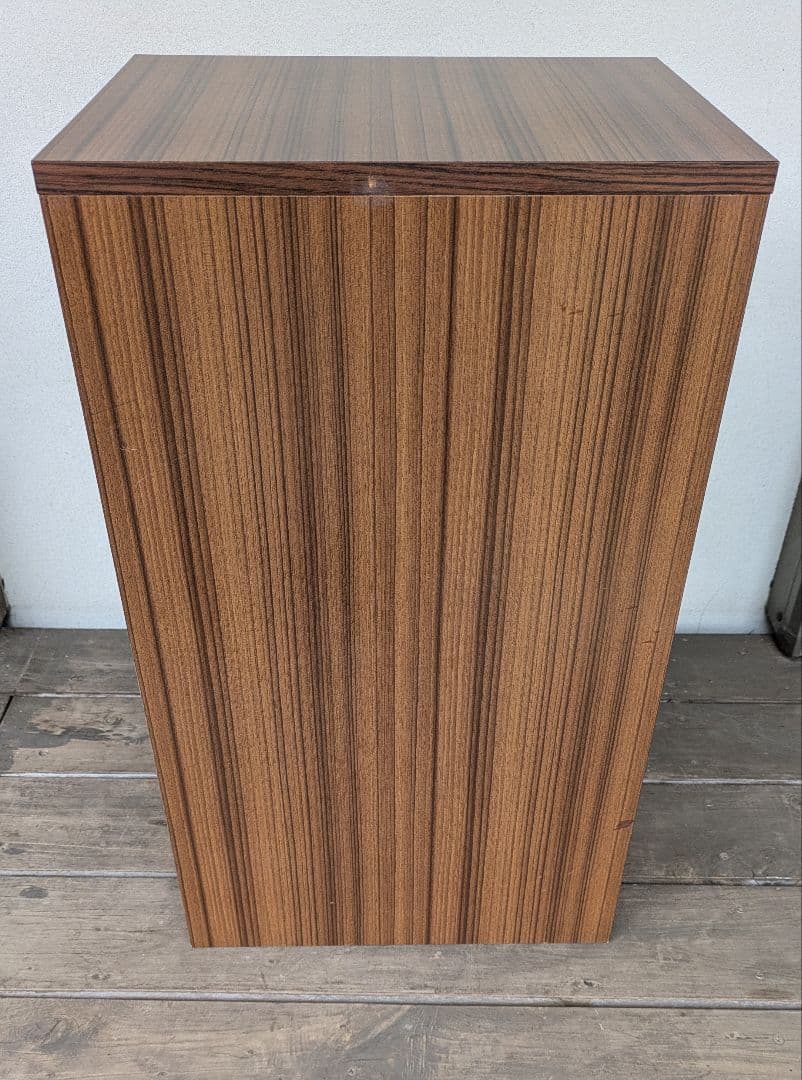 昭和レトロ 木製レコードラック　木製キャビネット　電話台　古道具 古家具