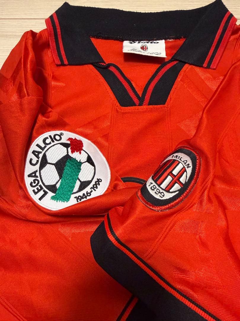 レア！ミラン　96-97 ミラン 4th バッジョ選手　ユニフォーム