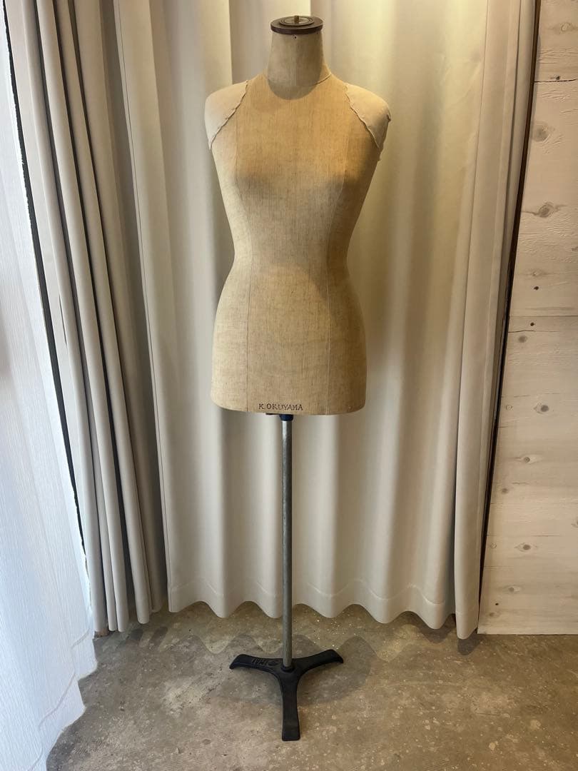 ヴィンテージ　トルソー　マネキン　店舗什器　アパレル什器