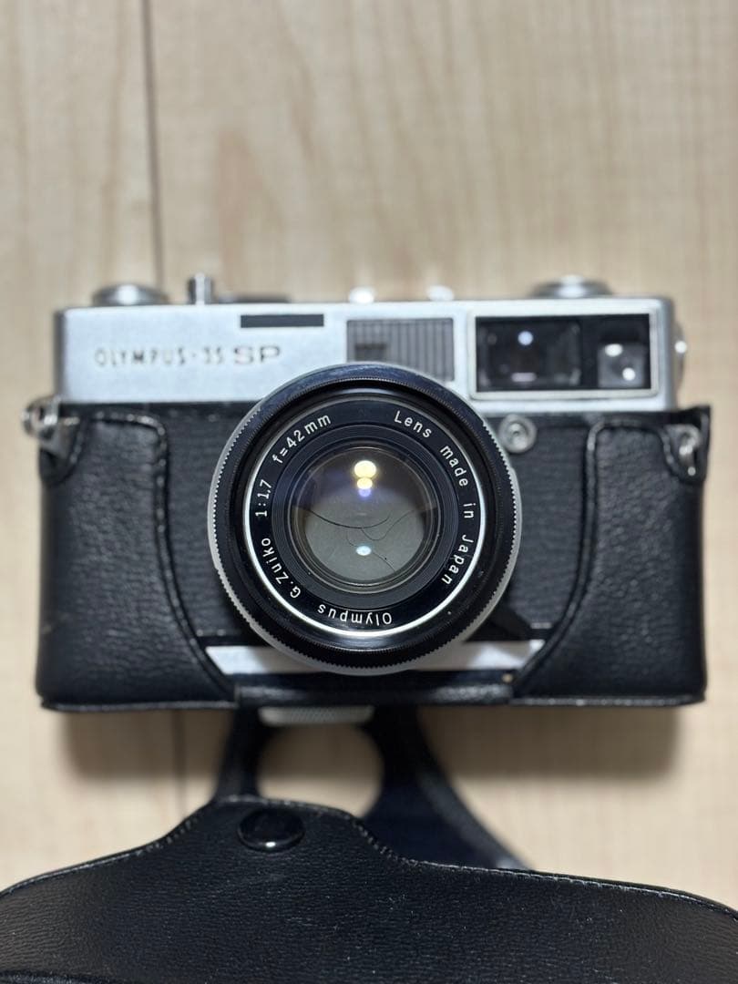 Olympus 35 SP フィルムカメラ フラッシュ付き　ジャンク