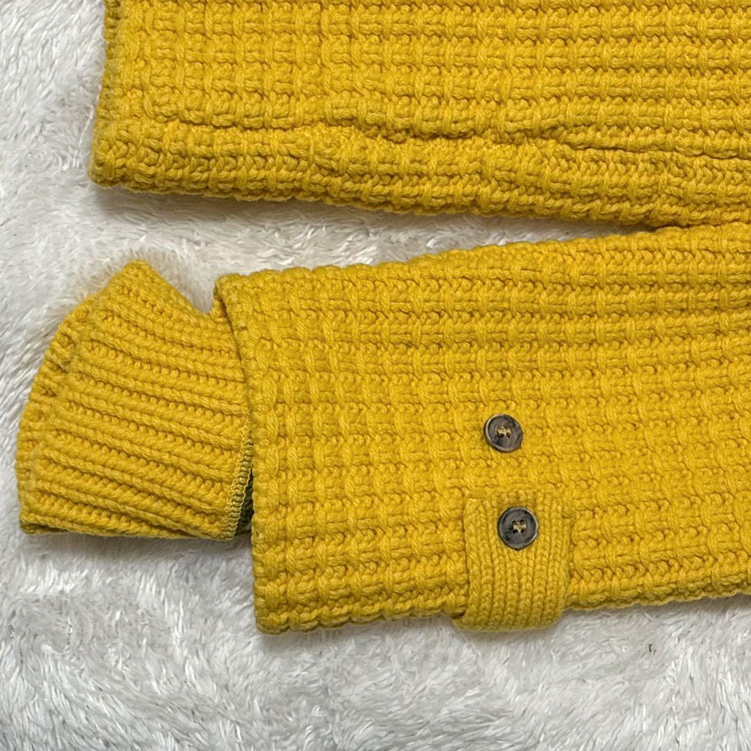 【美品】Bark バーク ニット ダッフルコート イタリア製 定価13万 M