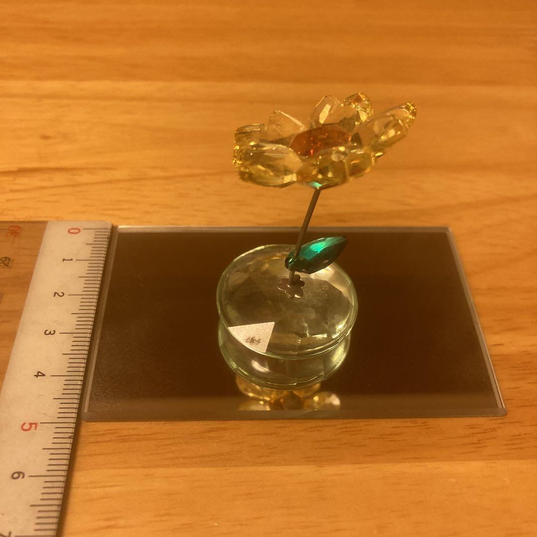 スワロフスキー ロッキング フラワー ヒマワリ