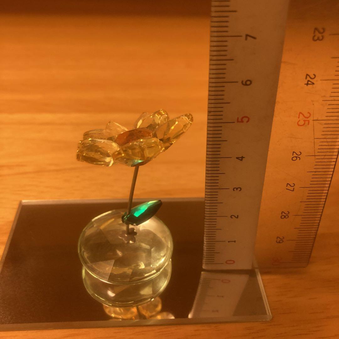 スワロフスキー ロッキング フラワー ヒマワリ