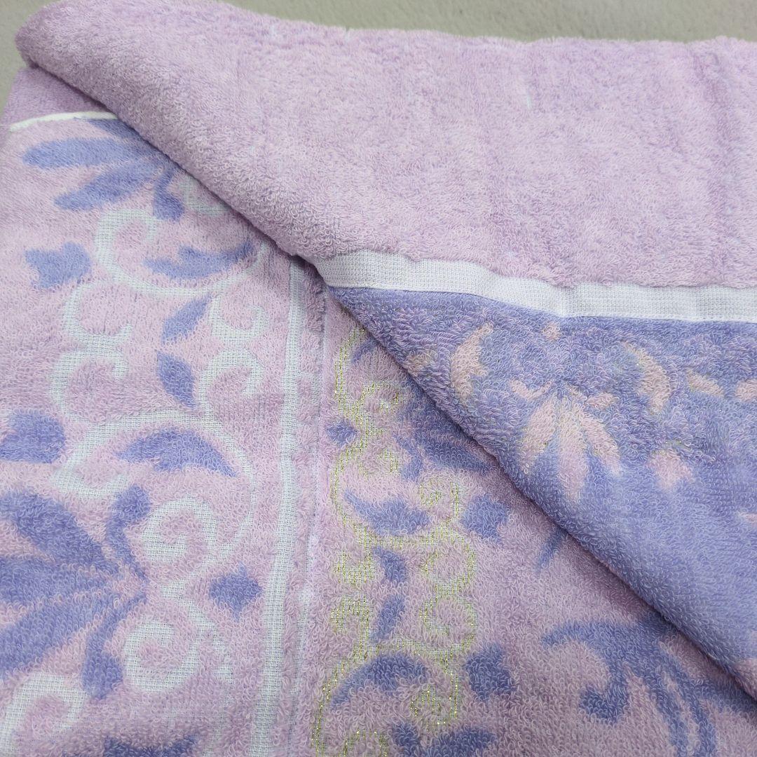 今治西川タオルケットダブルサイズラベンダー厚手　なやおきどり様