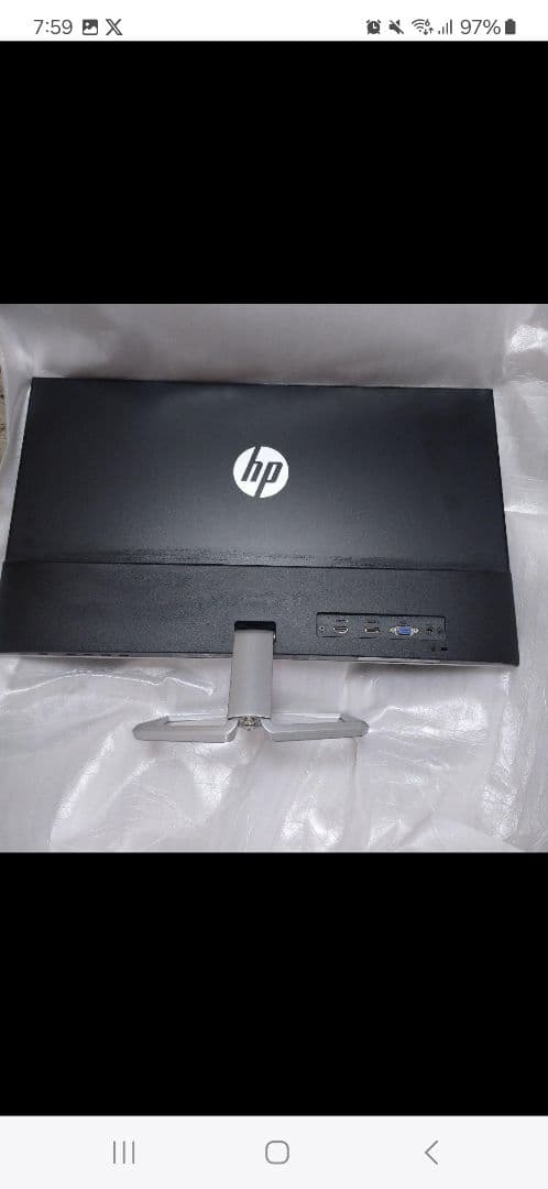 HP　超薄型27インチ　フルHDディスプレイ　モニター　エイチピー