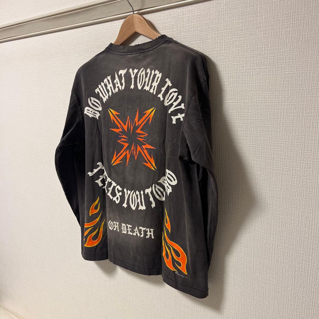 SAINT MICHAEL AFTER THE STORM ロング Tシャツ