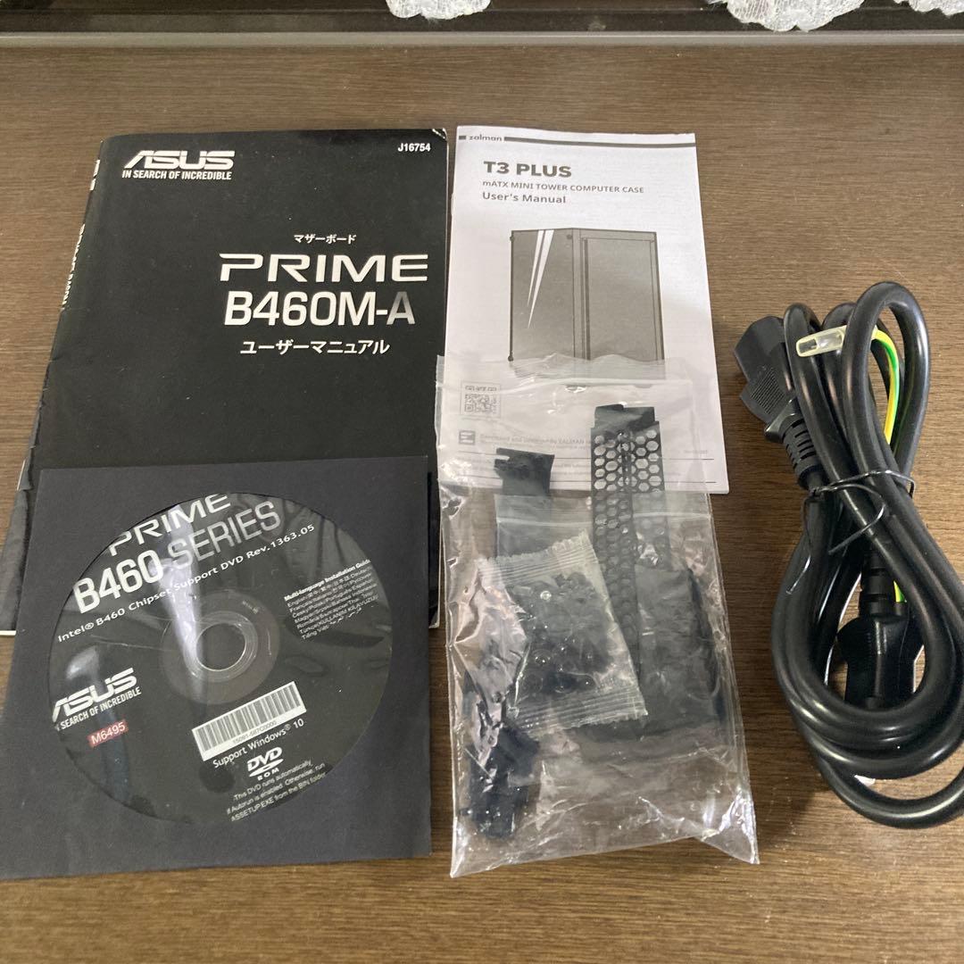 ASUS PRIME B460M-A デスクトップPC (新品PCケース使用)