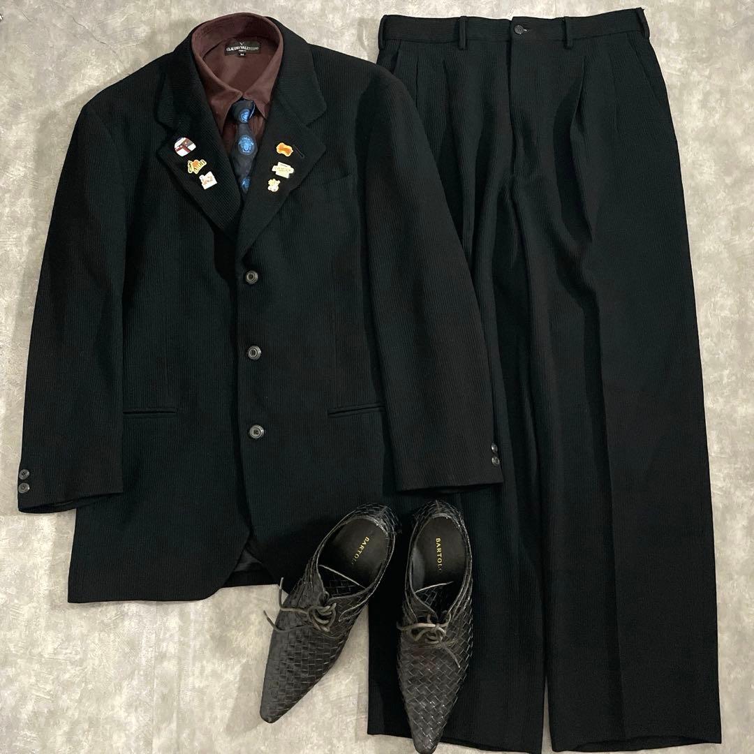 極上高級イタリア製ヴィンテージスーツ × GIANNI VERUSACEネクタイ