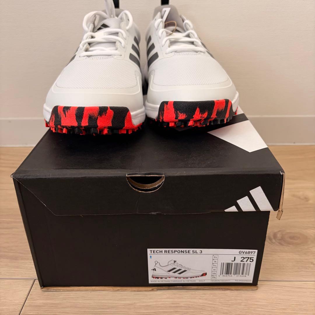 【新品未使用】adidas テック レスポンス SL 3.0 ワイド27.5㎝