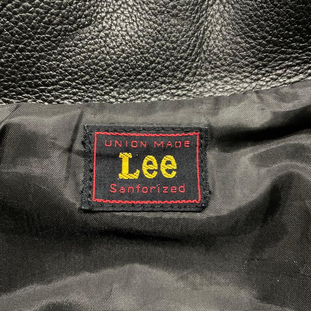 Lee RIDERS 本革 レザージャケット ライダースジャケット S 101J