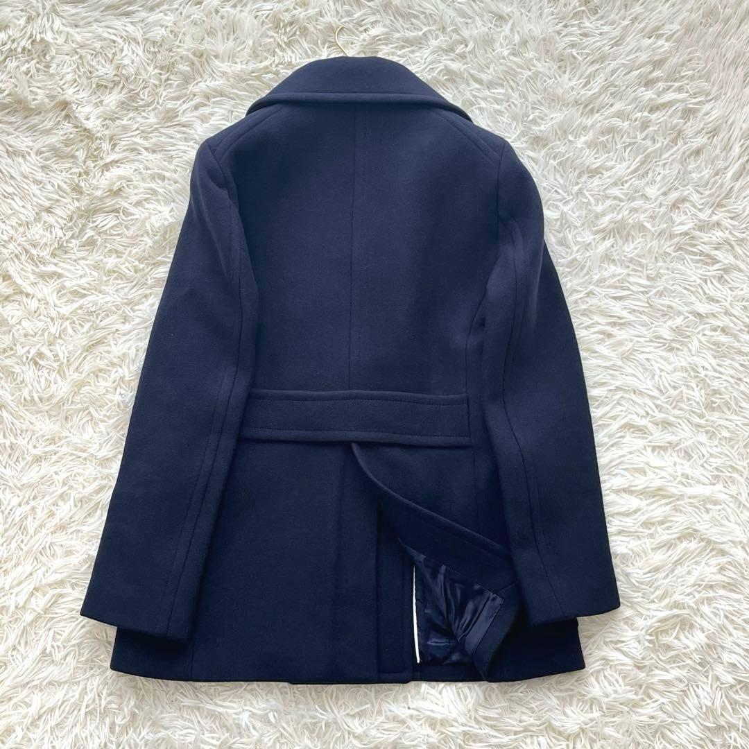 MACPHEE TOMORROWLANDピーコート ダブル 金ボタン ウール