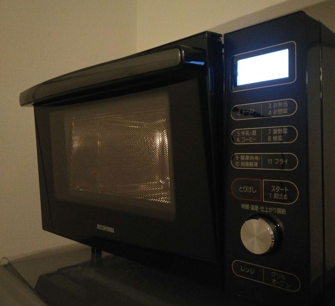 オーブンレンジ　MO-F1805-B　ブラック