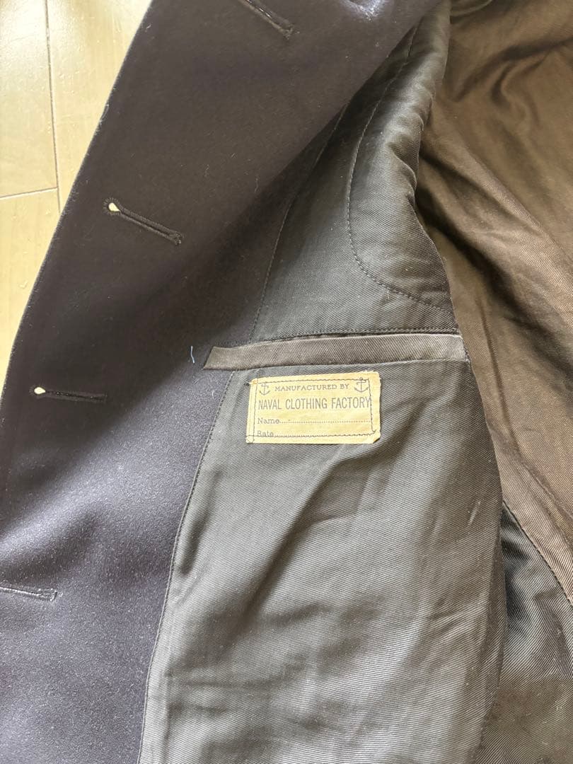 40s ピーコート　pcoat usnavy