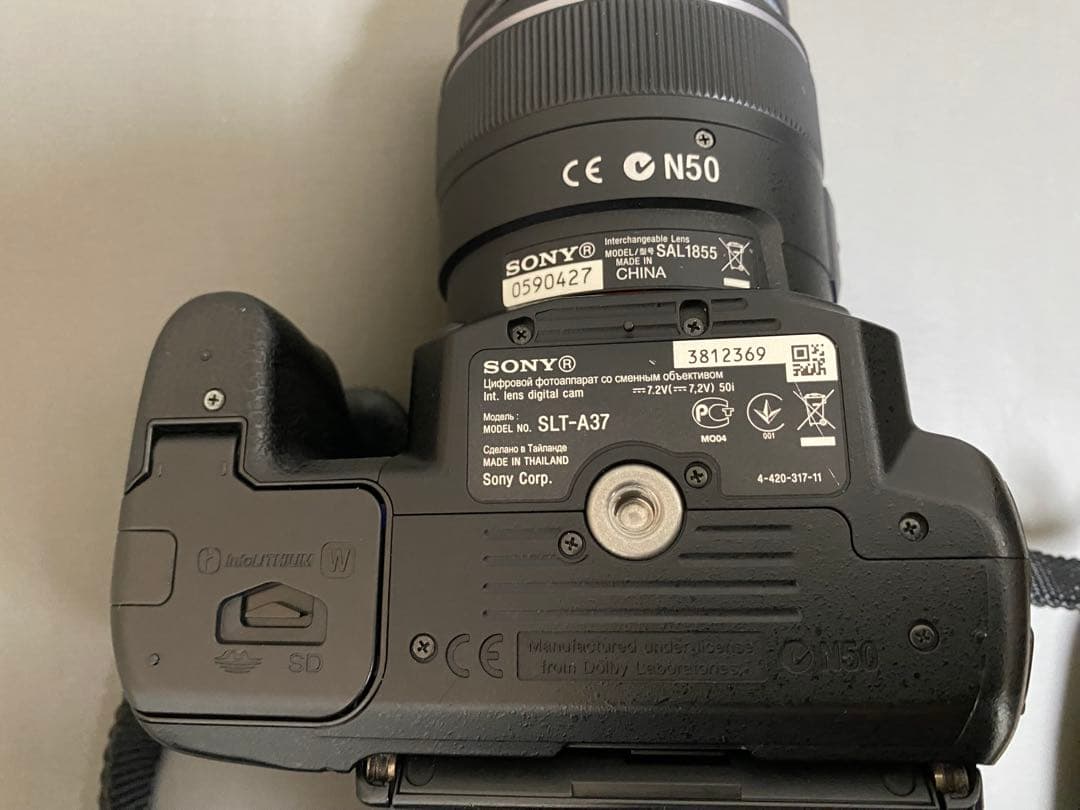 SONY SLT-A37 α37 カメラ レンズ2本セット