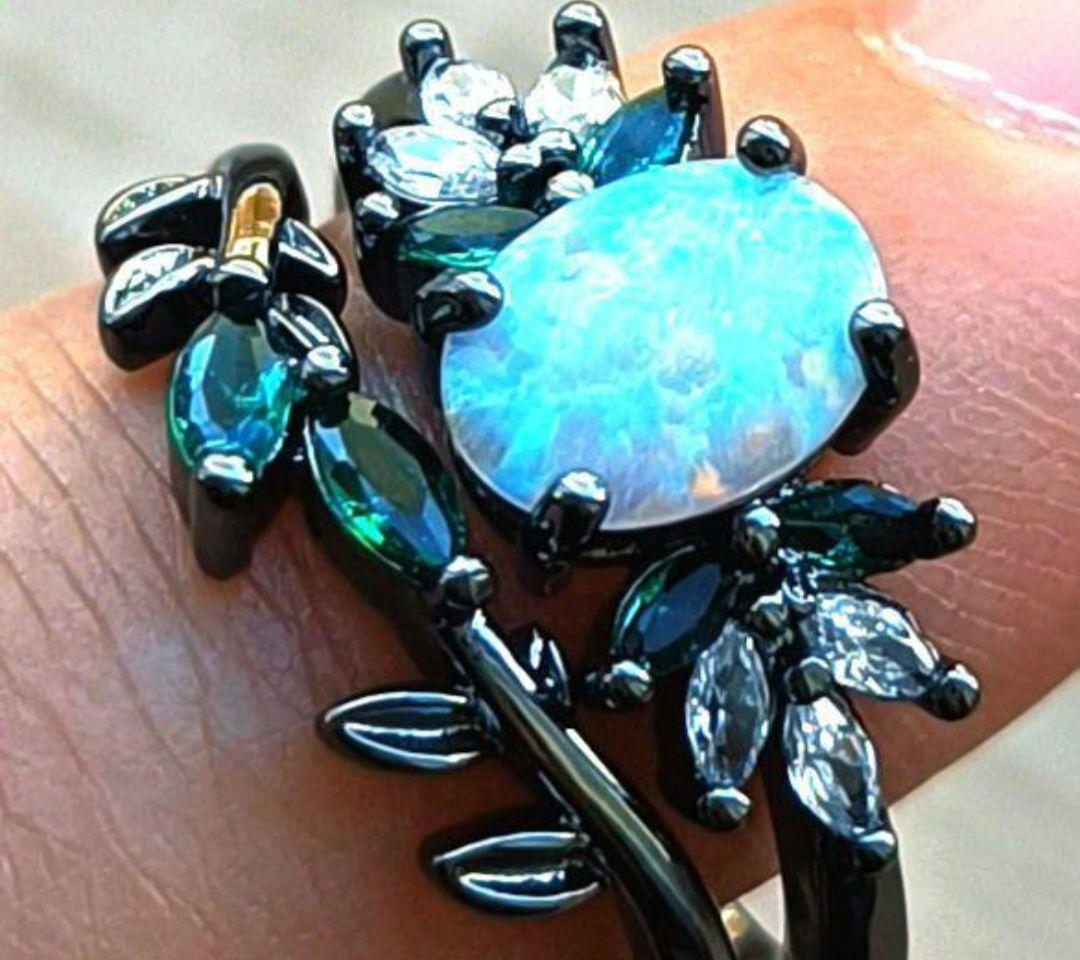 harue　開運絵画　❀水盃オルゴナイト❀