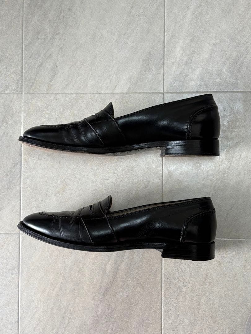 Alden オールデン ペニーローファー 681 ブラック サイズ9