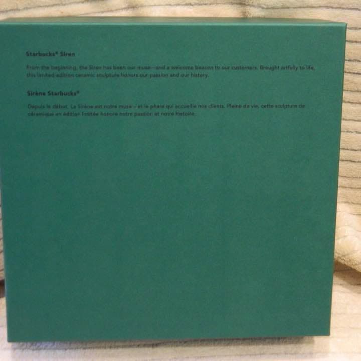 スターバックス 激レア オブジェ セラミック セイレーン フィギュア