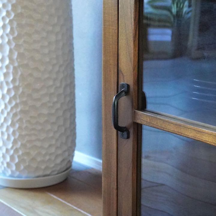 クラシック サイドボード キャビネット 木製 食器棚 飾り棚 収納棚 無垢材