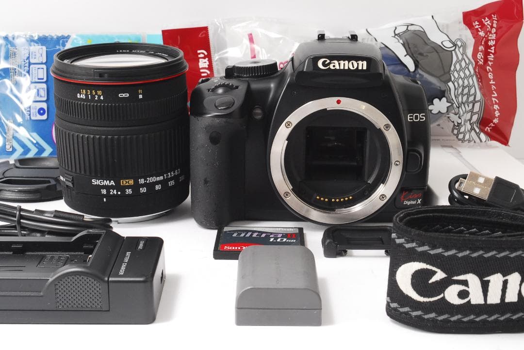 ❤近くも遠くも撮影❤Canon kiss xレンズキット❤スマホに転送❤