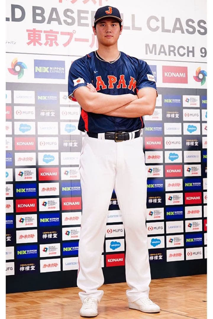オーセンティック2023WBC Oサイズ 侍ジャパン　大谷翔平16ユニフォーム