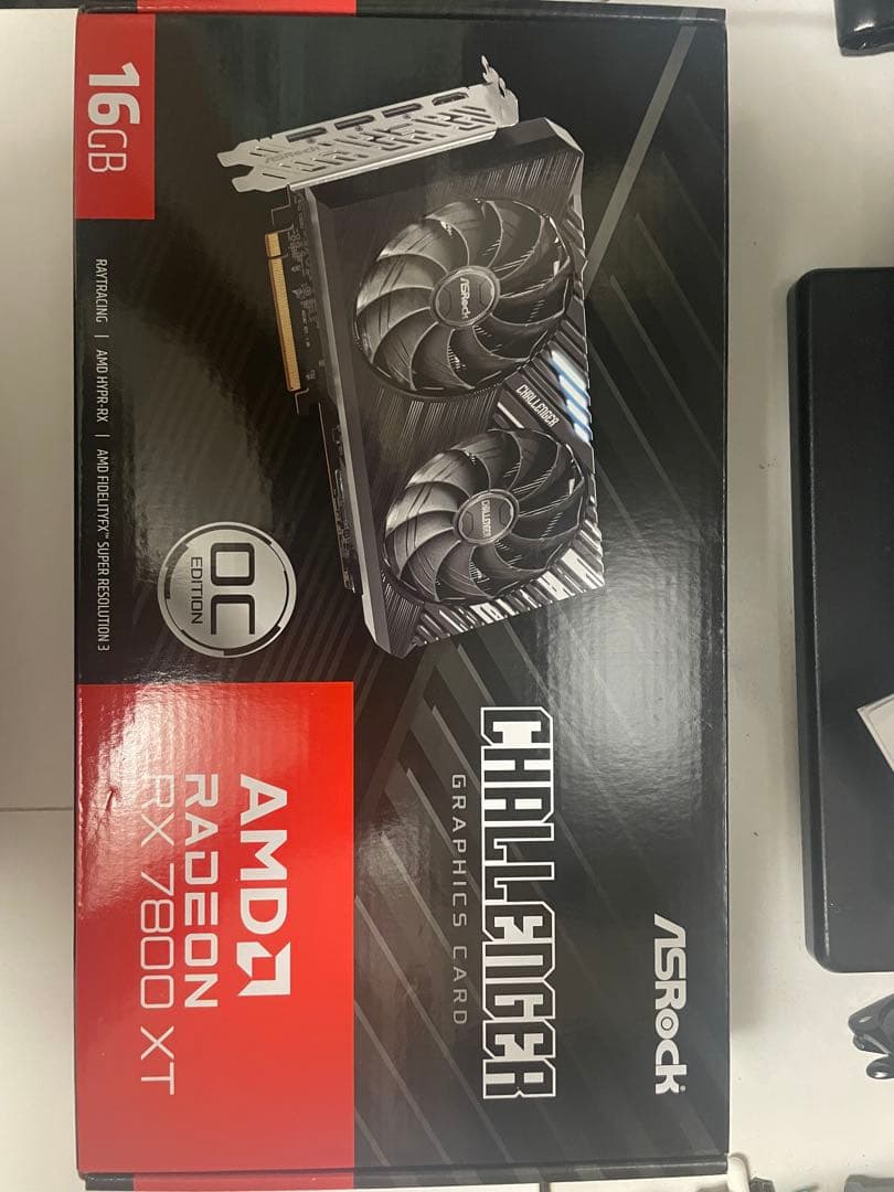 【7/1まで】7800xt asrock challenger 16gb