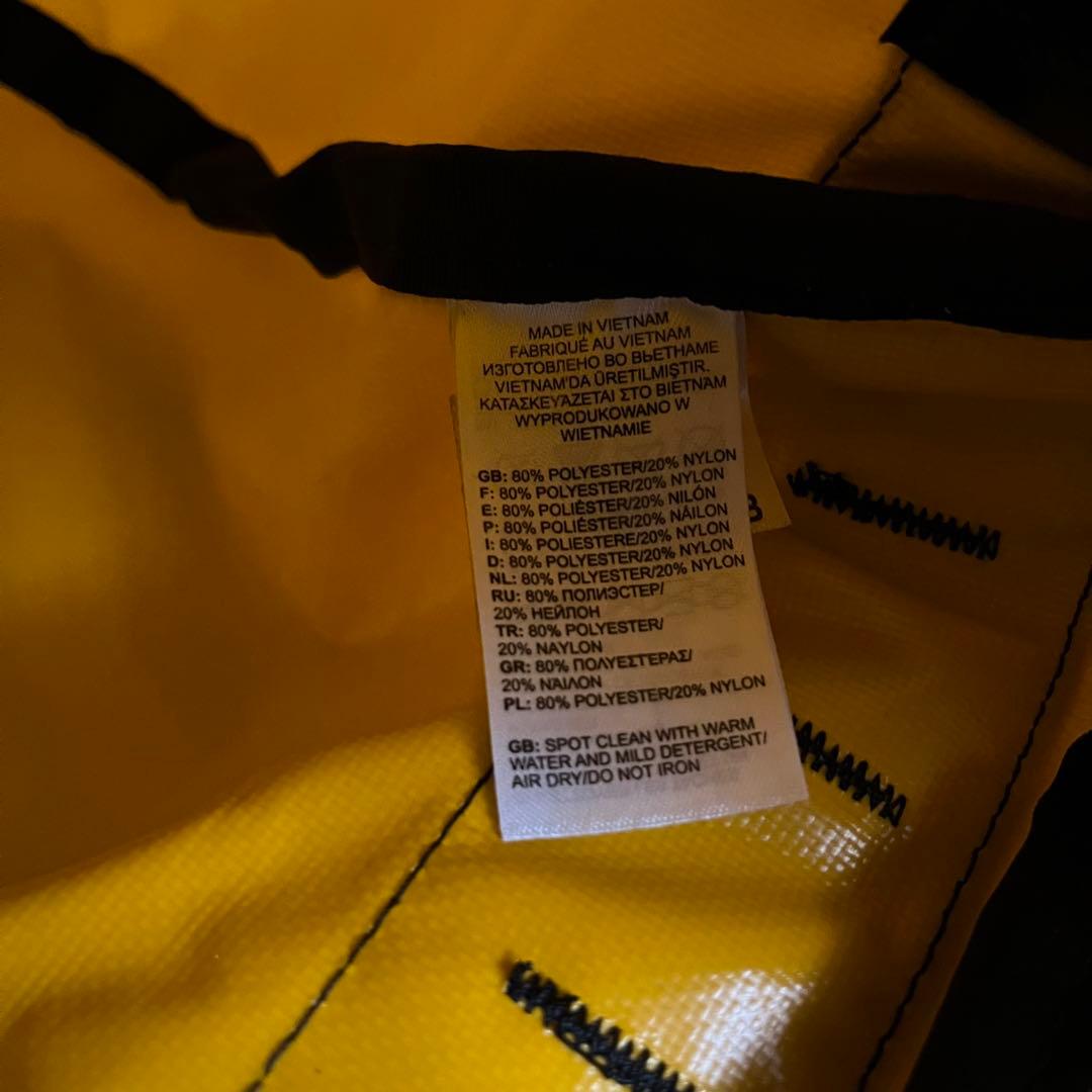 ノースフェイス　ダッフルバッグ　イエロー【送料込】