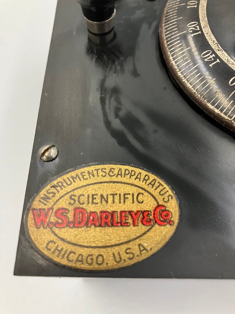値下げしました！　鉱石ラジオ　W.S.Darley & Co (米製)