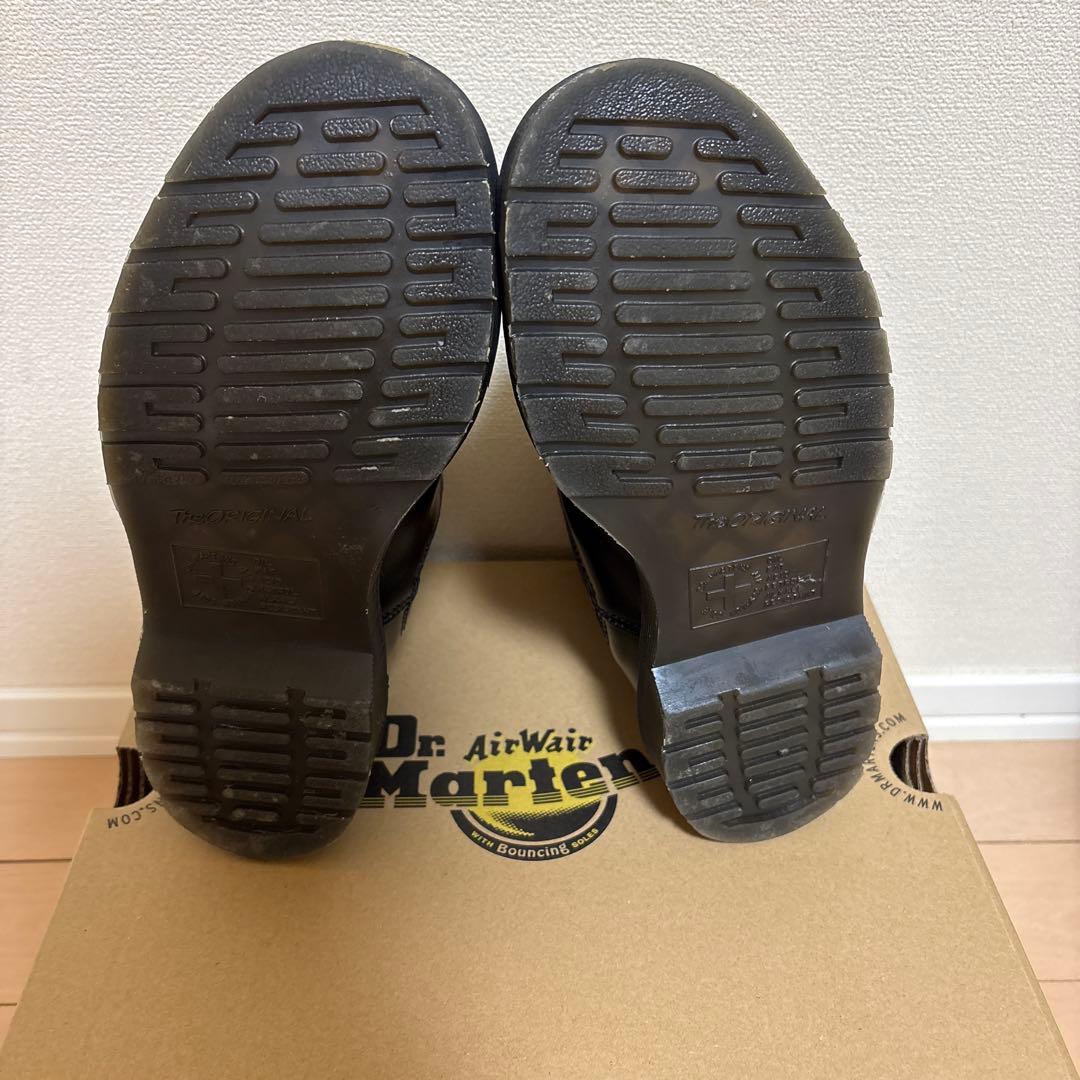 ドクターマーチン　ホワイトステッチ チェルシーブーツ　サイドゴア　UK4
