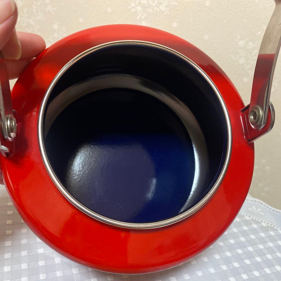 ツインズミイラ❣️エジリー スコットランド❣️ ホーロー2.0ℓケトル 直径