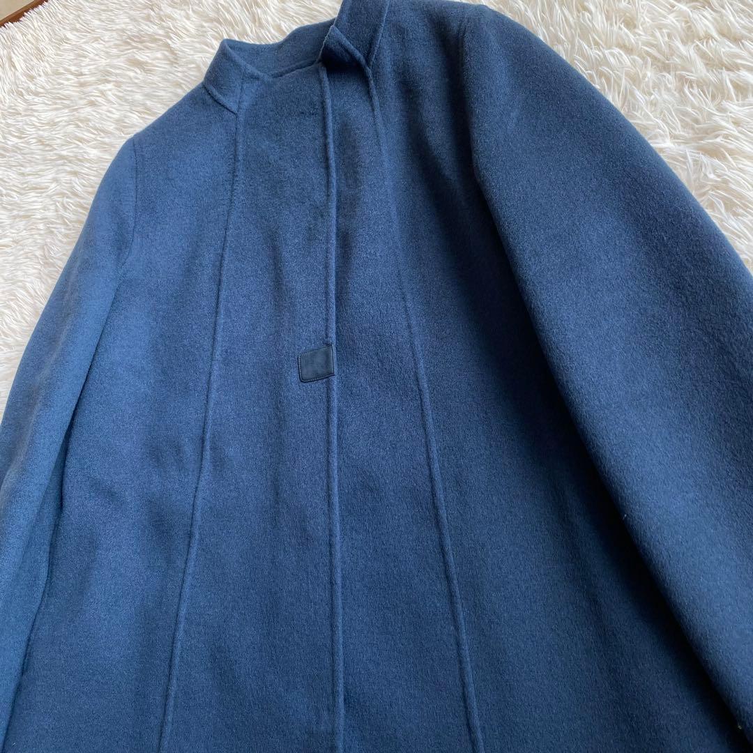 【美品】レリアン カシミヤ　100% スタンドカラー　コート　現行タグ　カシミア
