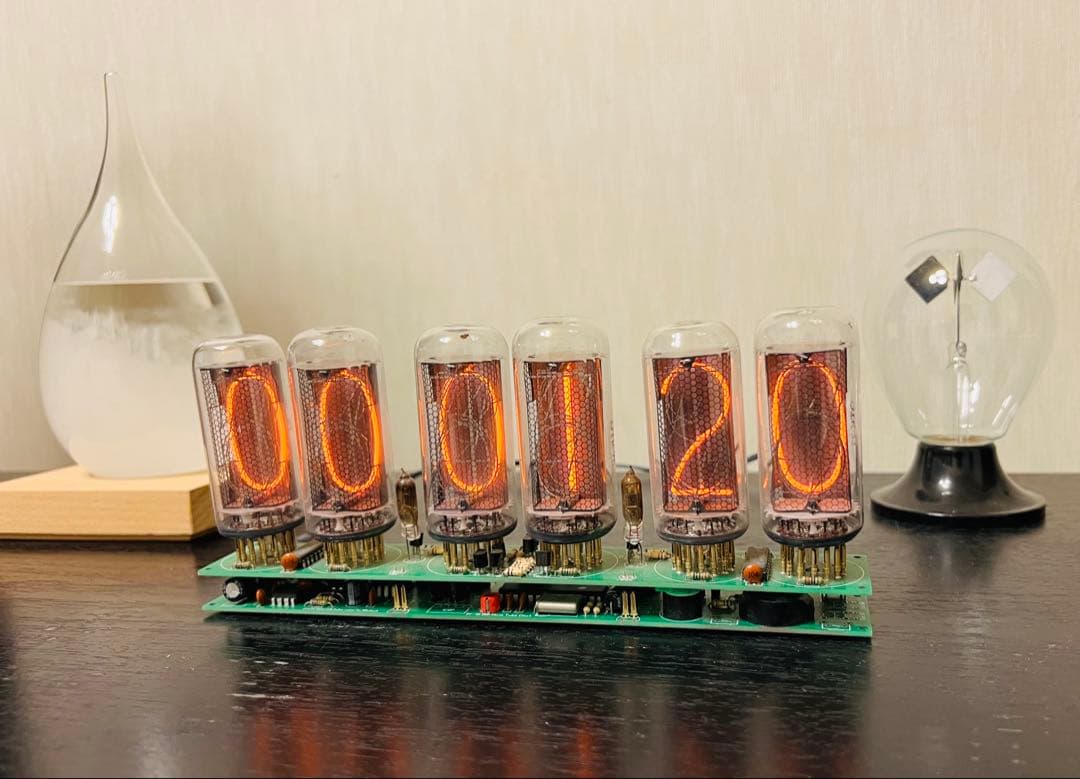 IN-18ニキシー管時計 NIXE シュタインズゲート STEINS;GATE