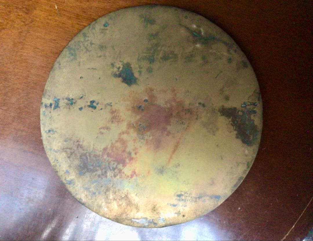 Hourei 　青銅製 素文鏡（半球鈕）朝鮮半島古墳期（4〜5 世紀頃）