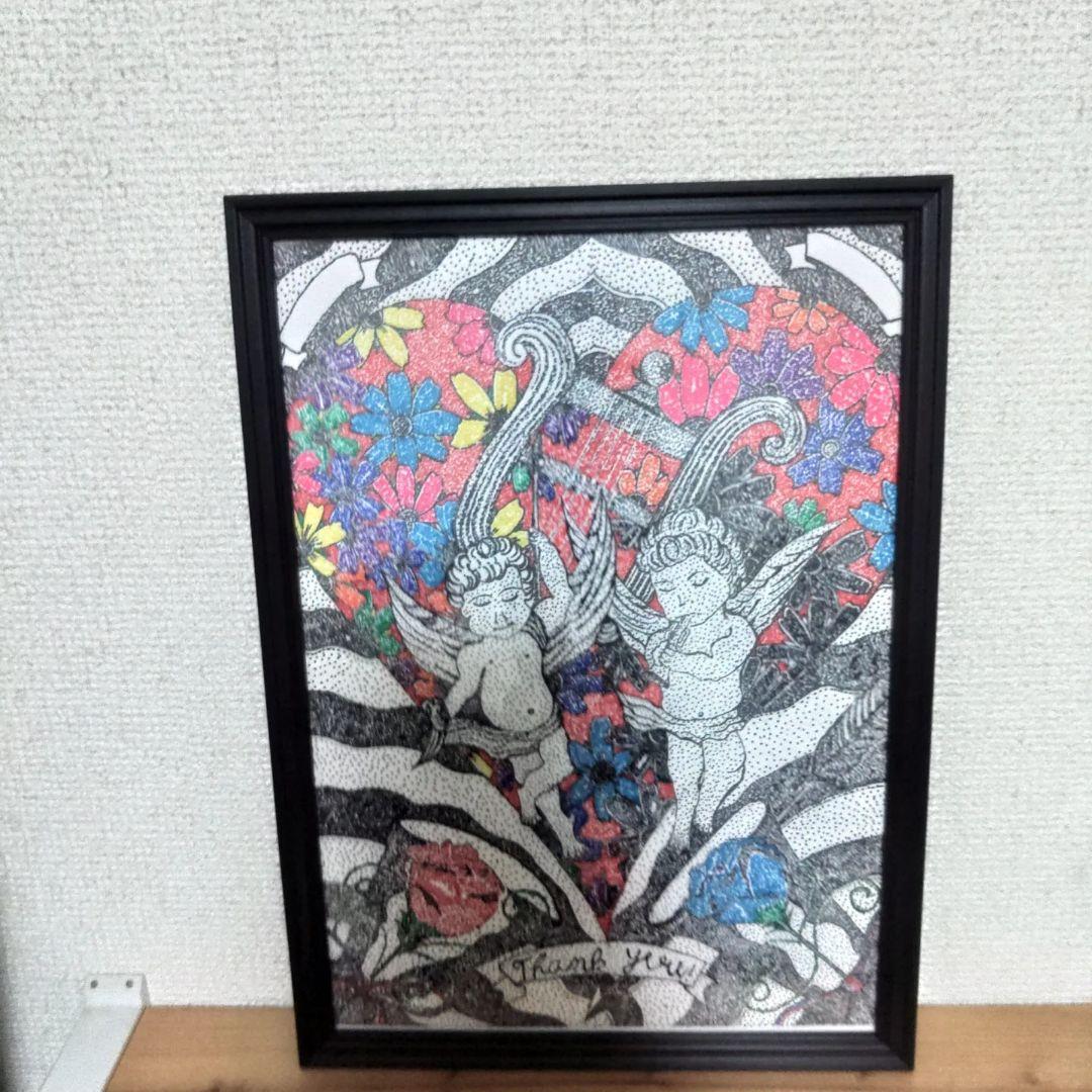 絵描き屋りゅうの点描画