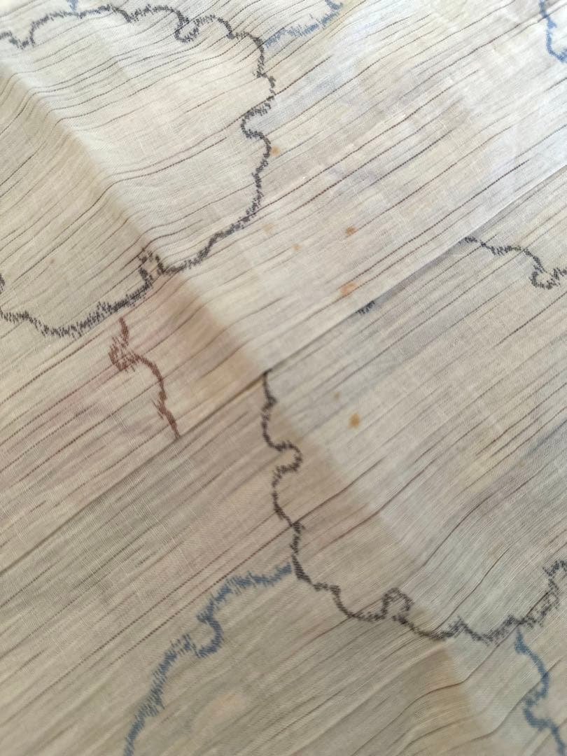 小千谷縮　着物　浴衣