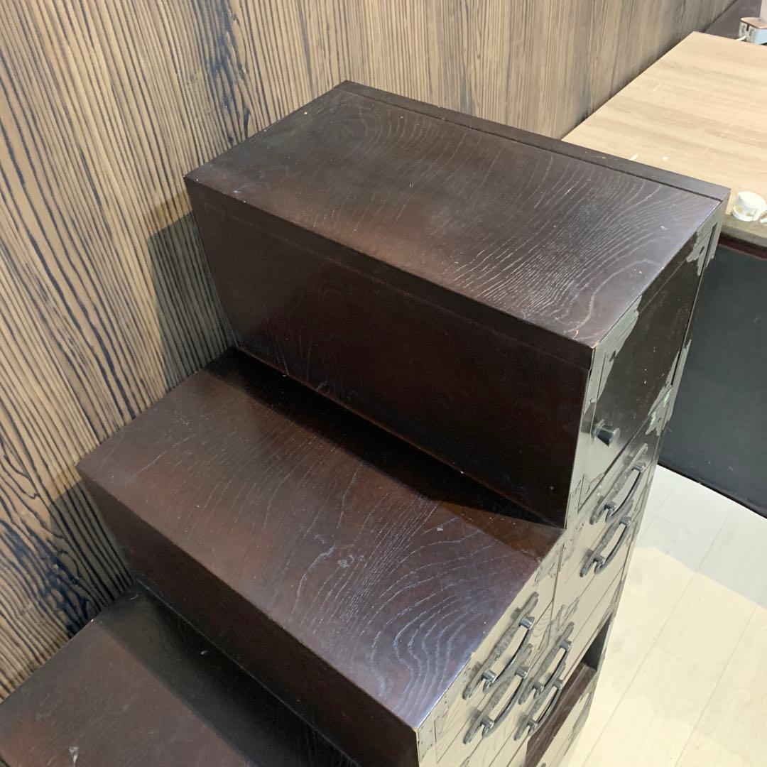 m*i様 神代民芸　階段箪笥　5段