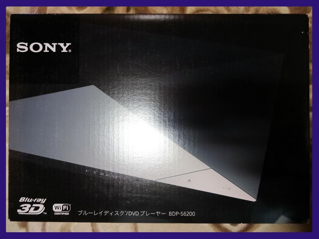 SONY ソニー ブルーレイプレーヤー BDP-S6200 外箱あり・完動品