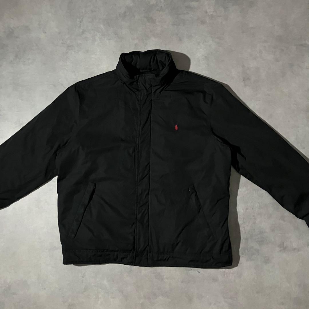 90s ラルフローレン 中綿 スイングトップ ハリントン ジャケット 古着