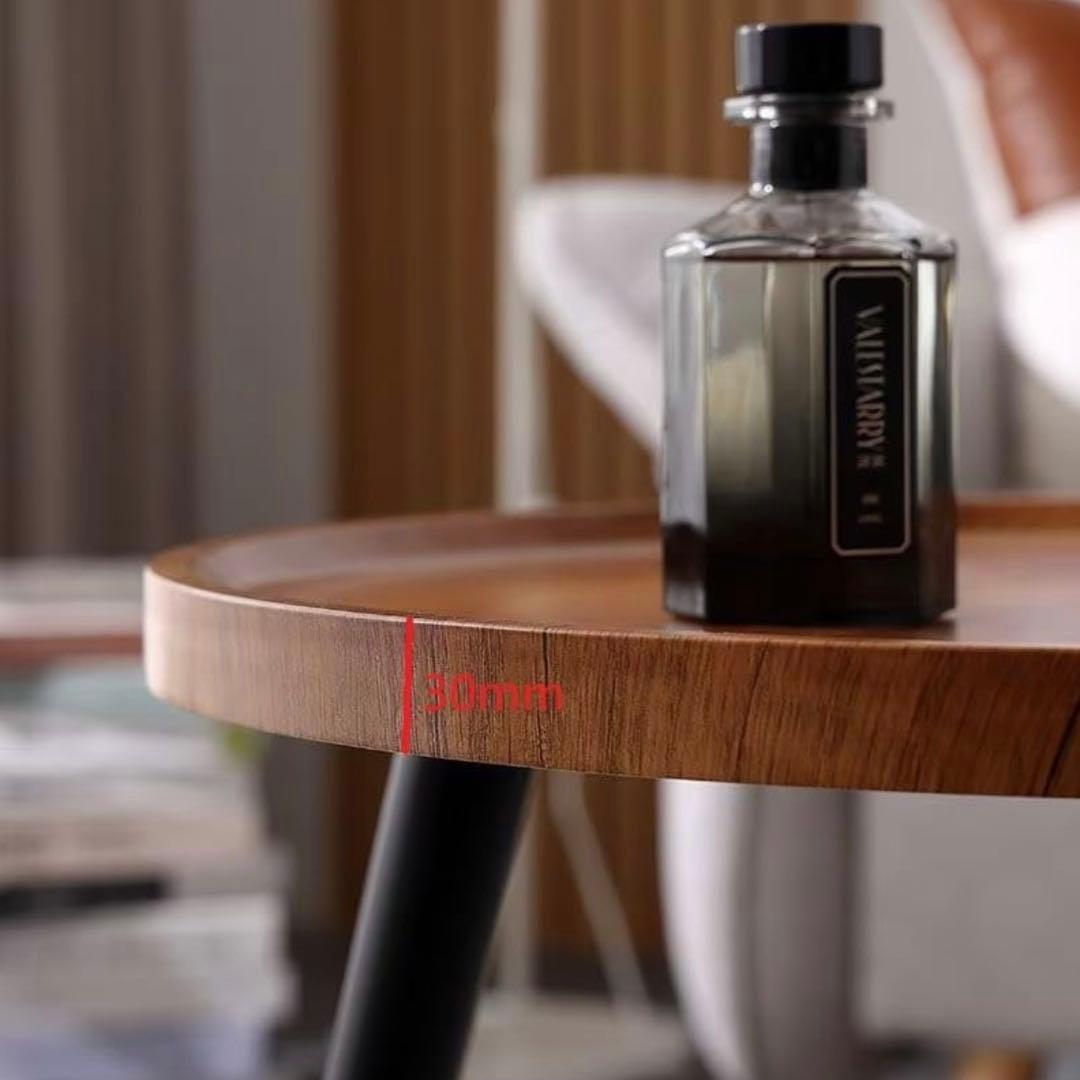 お洒落 ネストテーブル ローテーブル 大理石柄 マルテーブルコーヒーテーブル