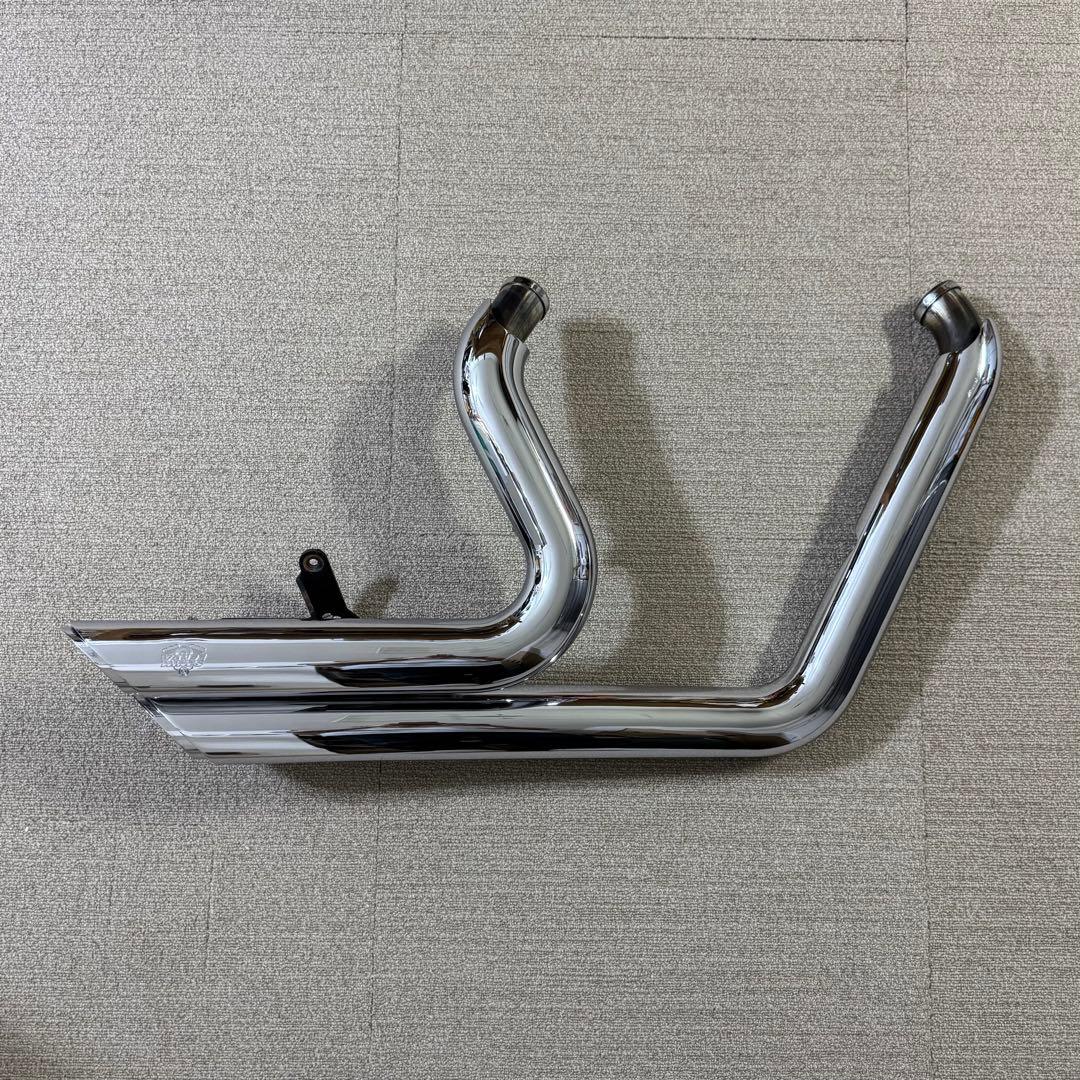 バンス＆ハインズ ショートショット スタッガード クローム ダイナ 91-05年