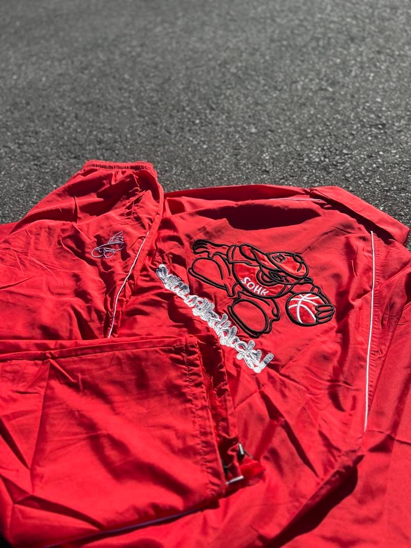 さ*わ様 90s SCHOOL OF HARD KNOCKS ナイロンセットアッ