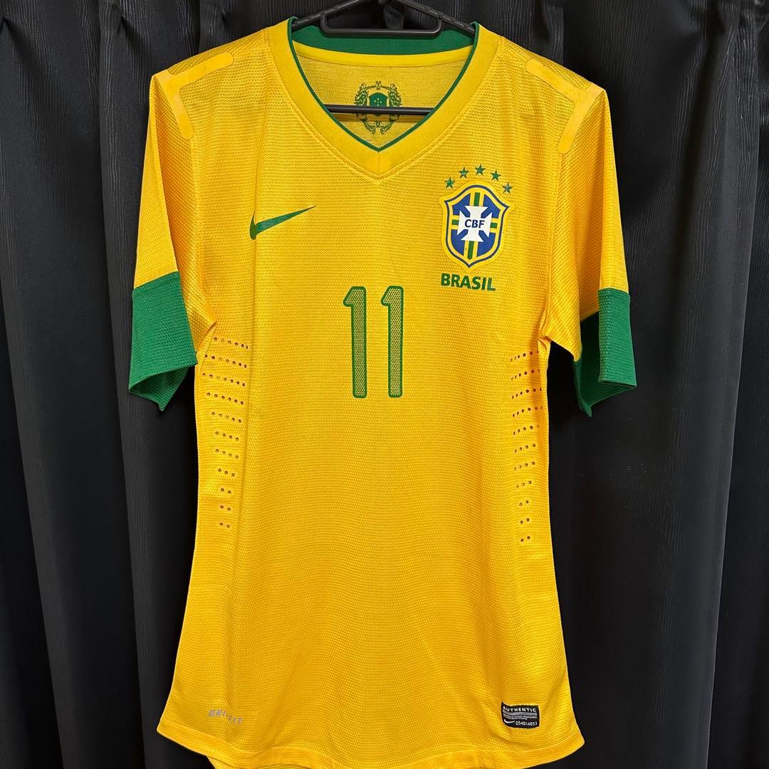 ネイマール　実使用ユニフォーム　ブラジル代表　11番　バルセロナ　証明書付き