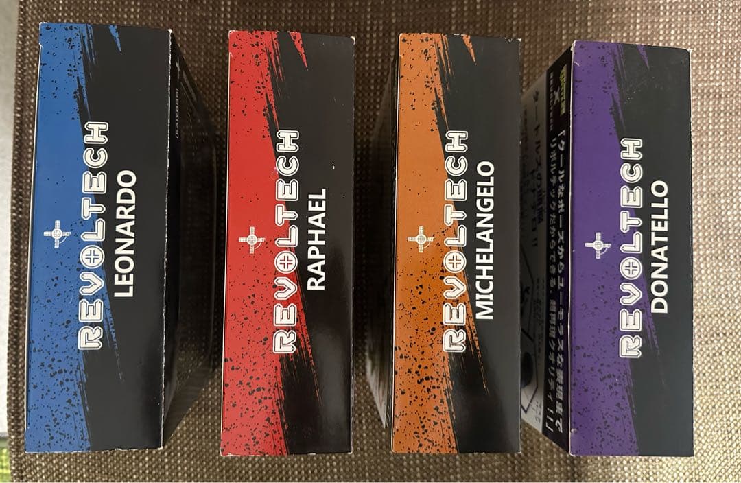 ミュータントタートルズ　海洋堂　リボルテック