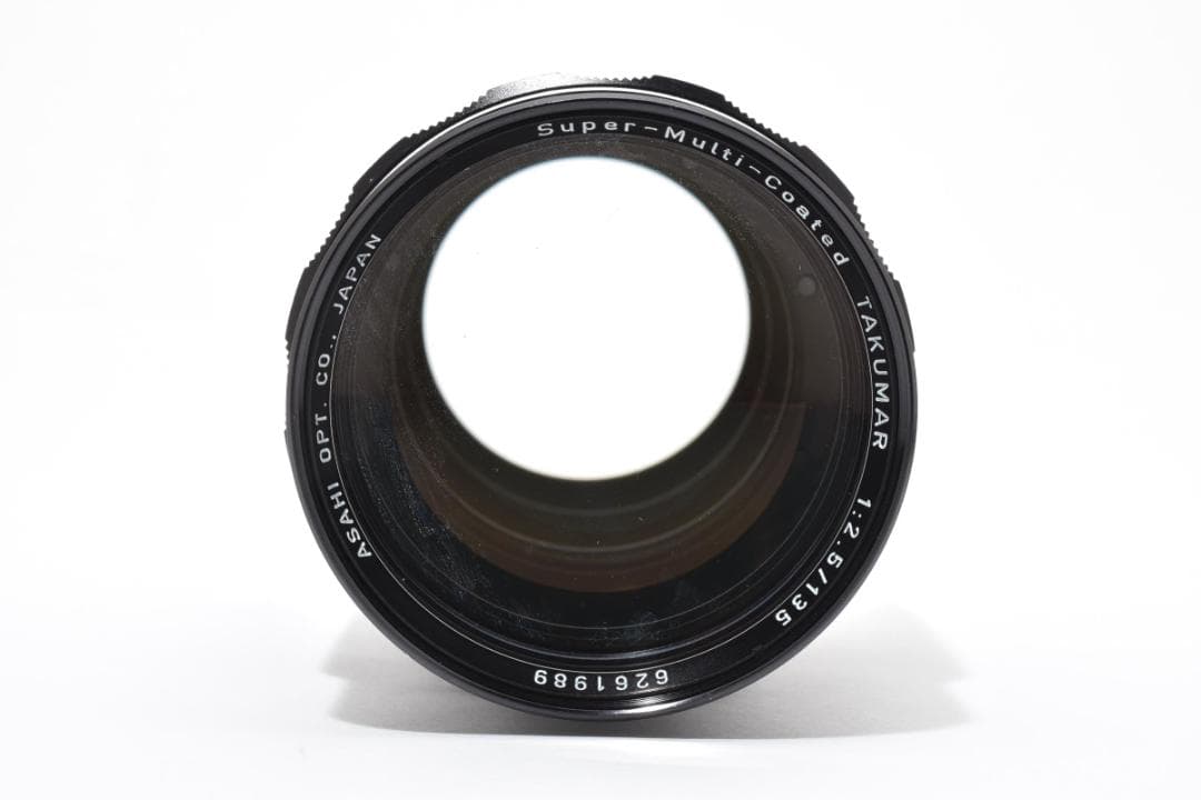 6枚玉 Super-Muluti-Coated TAKUMAR 135 F2.5