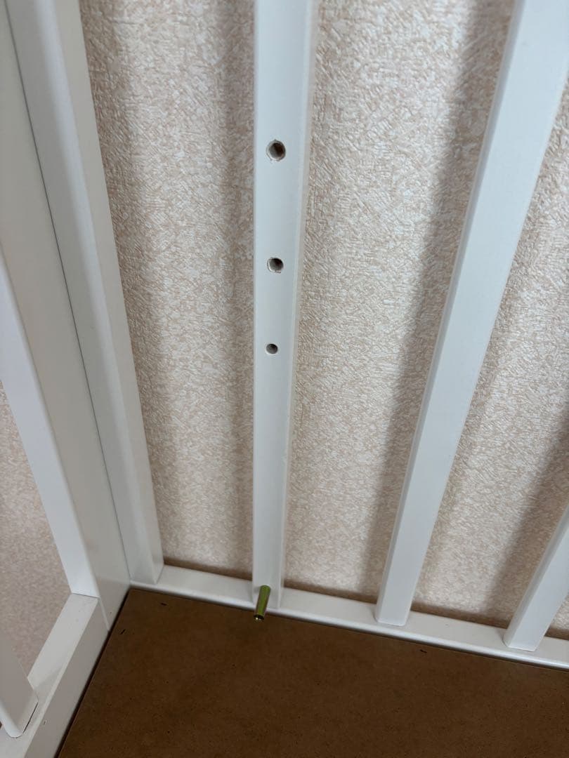 KATOJI ハイポジション　ベビーベッド ホワイト