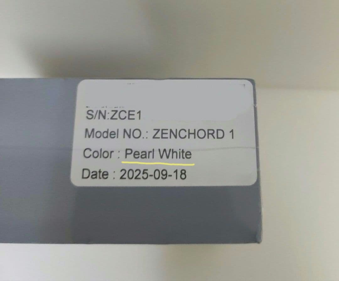 【新品未使用・未開封】Zenchord 1 ホワイト