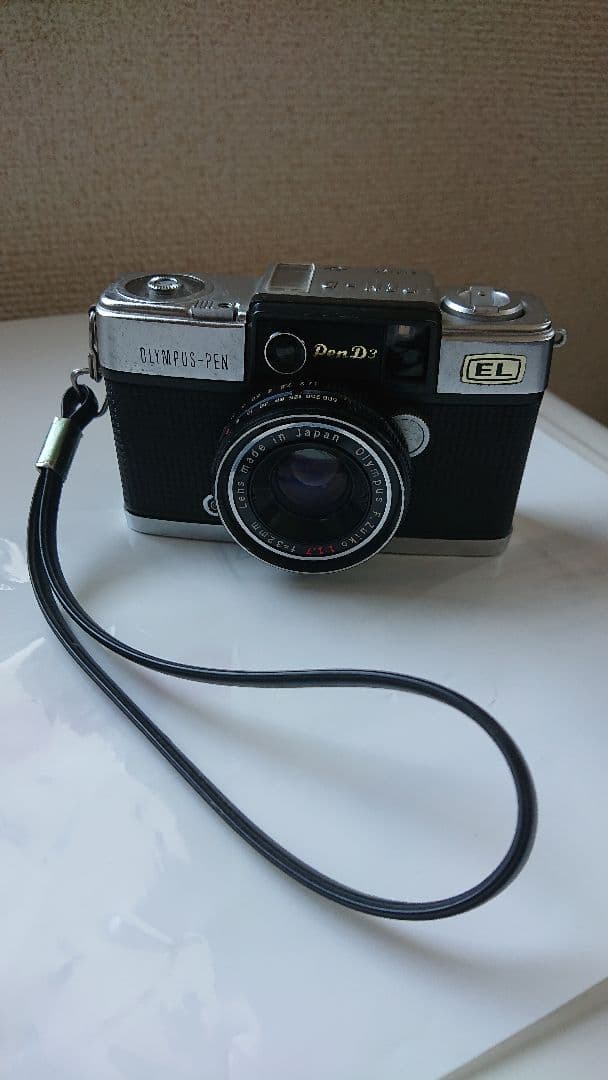 アンティーク オリンパスカメラ PEN-D  ケースー付き